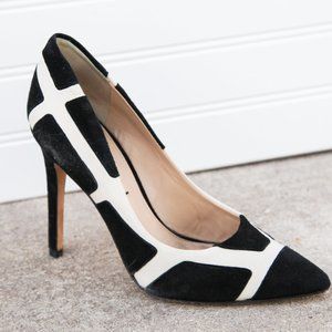 Black and White High Heels